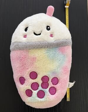 The Mines Press 2 Scoops Bubble Tea Furry Plush Toy (D)
